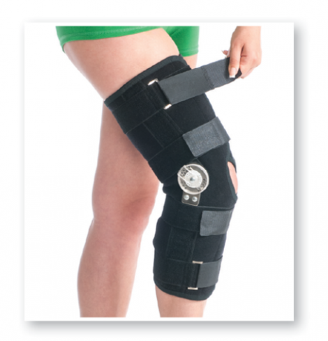 Hinged Stabilizing Knee Brace