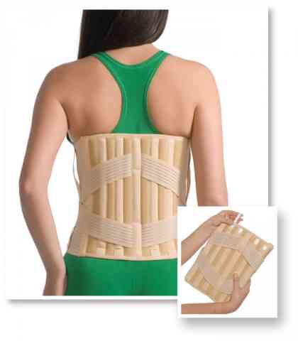 Elastic Sacrolumbar Medical Support (with 4 stays) (Art. # 3011)