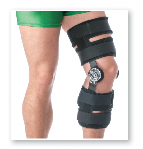 Lightweight Post Operative Knee Brace (With Hinge) (Art. # 6310)