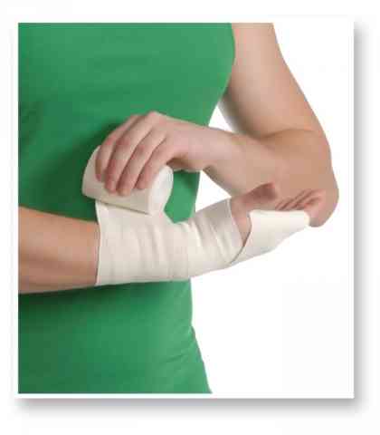 Medical Elastic Bandage with Medium Tensility 80mm